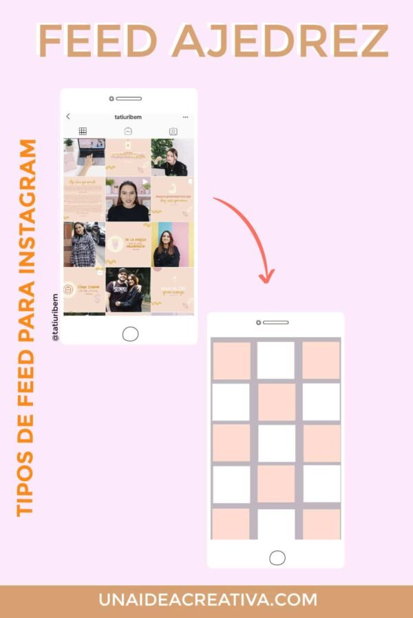 Diseña el feed de Instagram perfecto para tu marca - Una idea creativa